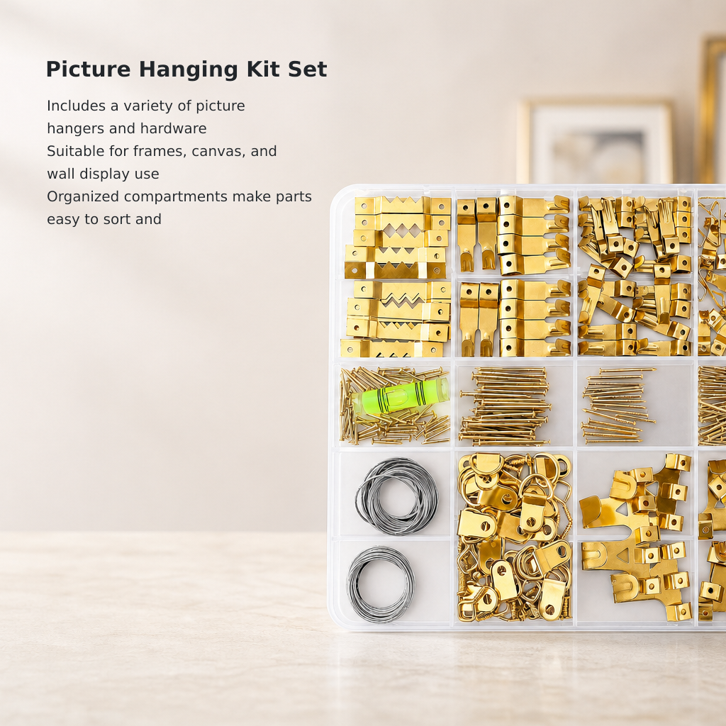 Picture Hanging Kit Set